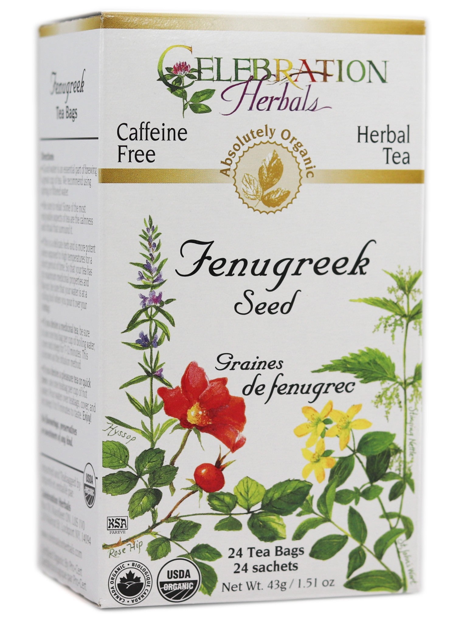 CHTea - Fenugreek ORG 24TB