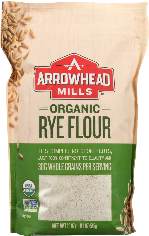 FLOUR RYE ORG 20 OZ