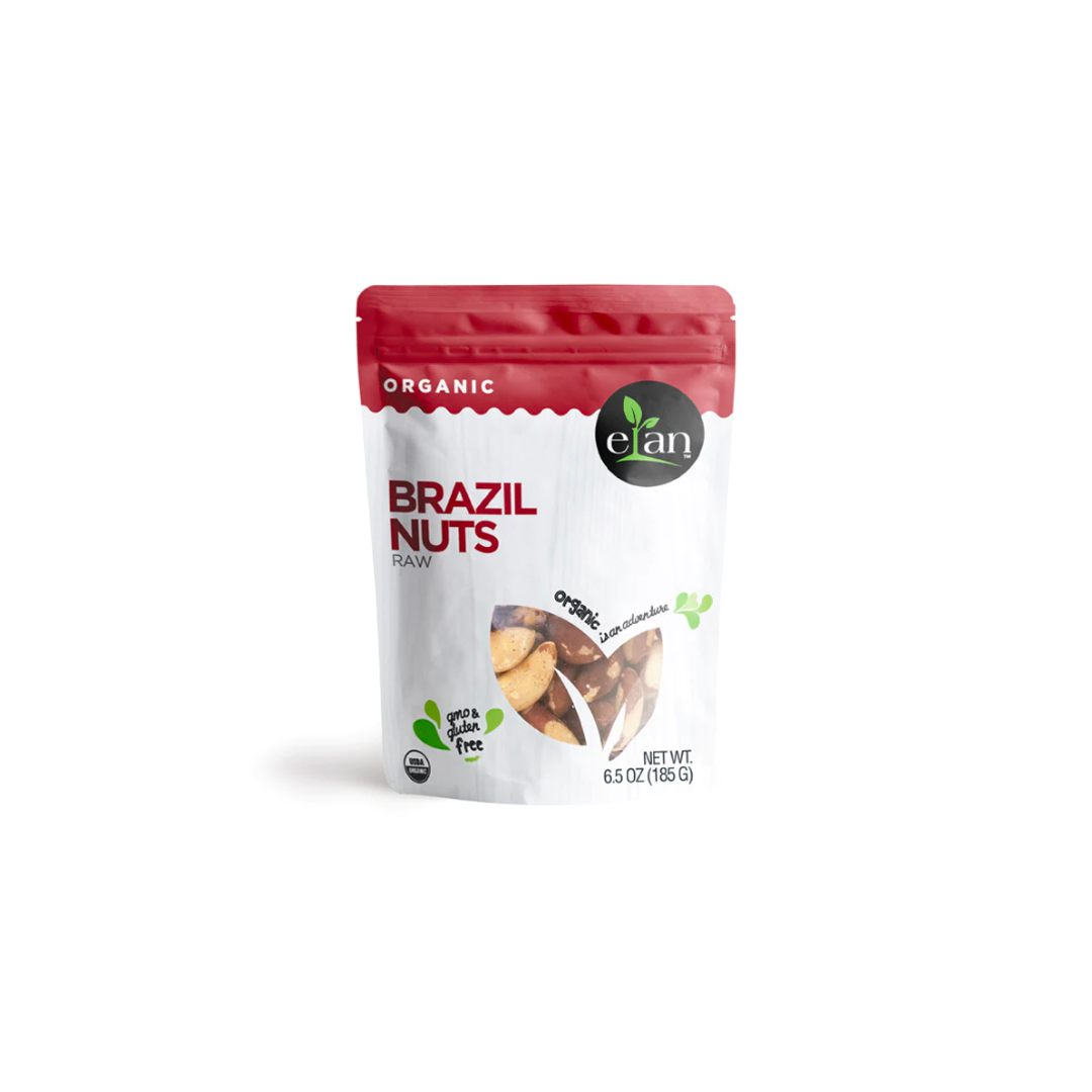 Nuts Raw Brazil Organic 6.50 oz