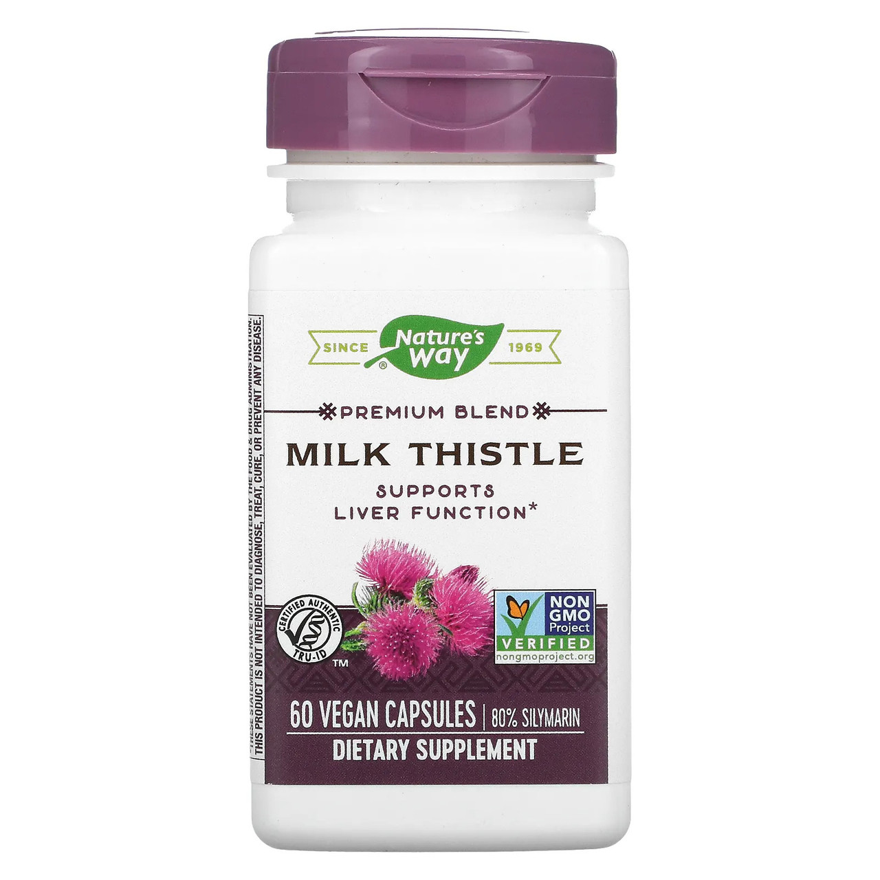 Milk Thistle Standardized 60 VCaps